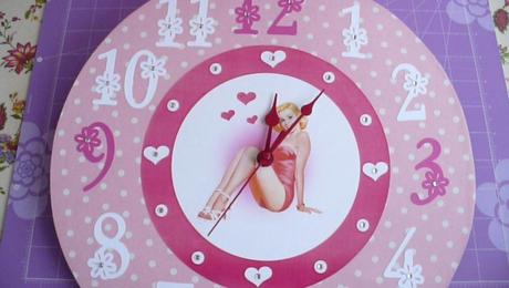 Tutorial Orologio da parete Pinup - Pinup DIY Wall Clock