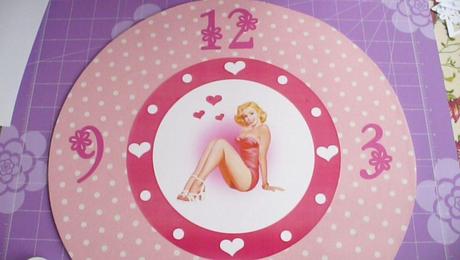 Tutorial Orologio da parete Pinup - Pinup DIY Wall Clock