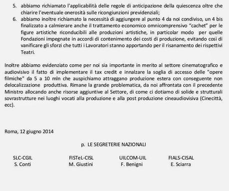 Comunicato Audizione X e VII commissione in merito al DL n.83/2014