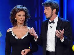 David_di_Donatello_2014 Paolo_Ruffini_Sofia _Loren