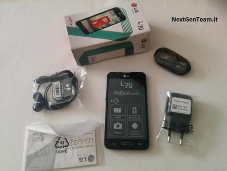 LG L70: il nostro unboxing