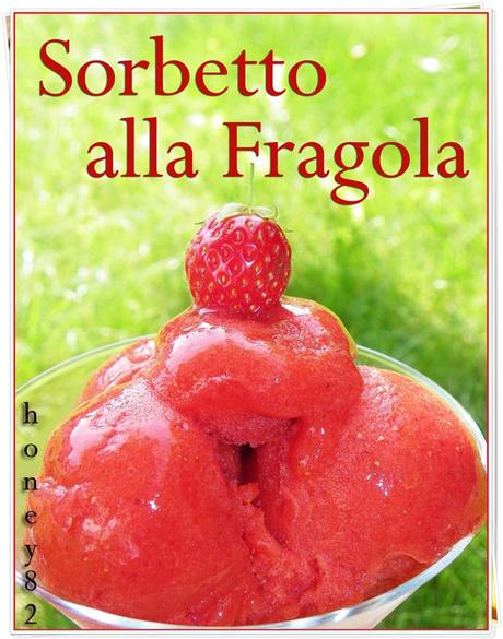 SORBETTO ALLA FRAGOLA