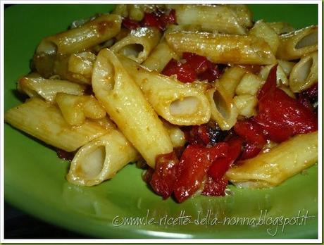 Penne con patate e pepeoni caramellati al sale marino verde delle Hawaii (11)