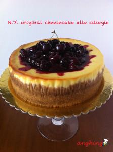 N.Y. original cheesecake alle ciliegie