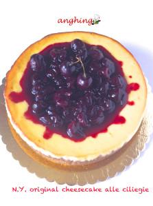 N.Y. original cheesecake alle ciliegie