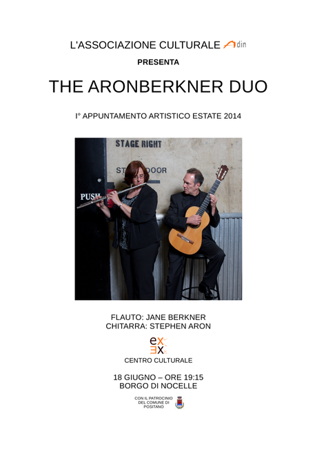 MUSICA:  The ARONBERKNER DUO a NOCELLE