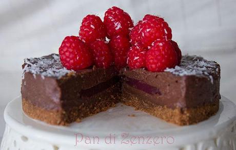 lamponi e cioccolato cake