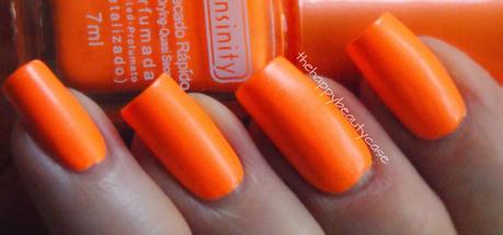 Sensinity #99 (Naranja) -Swatches and Review