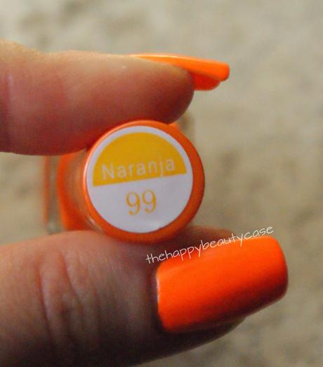 Sensinity #99 (Naranja) -Swatches and Review