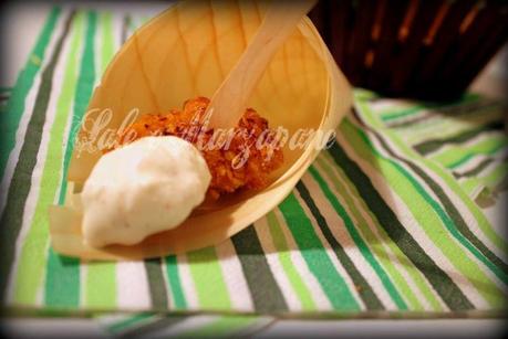 NUGGETS DI POLLO CROCCANTISSIMI CON SALSINA AL LIMONE