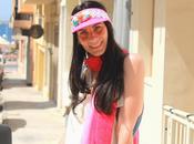 Outfit Malta with Bizzaria fashion visor!