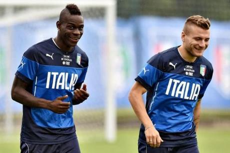 Mario Balotelli e Ciro Immobile