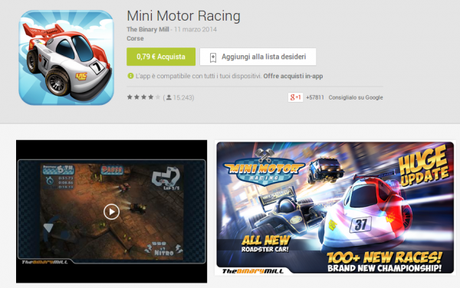 Mini Motor Racing App Android su Google Play 600x376 Mini Motor Racing gratis su Amazon App Shop applicazioni  App Shop amazon app shop 