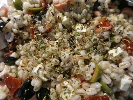 INSALATA DI ORZO ALLA RICCA