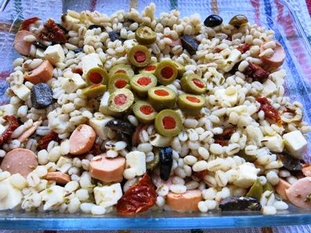 INSALATA DI ORZO ALLA RICCA