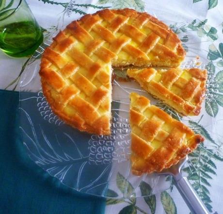 Crostata ricotta e visciole