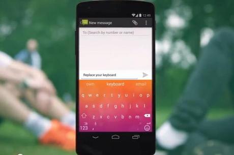 La tastiera SwiftKey rende facile la scrittura agli utenti.