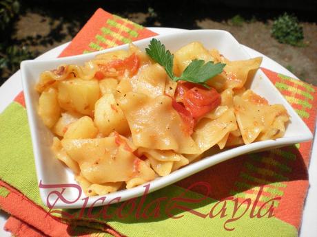 Pasta con peperoni e patate (26)b