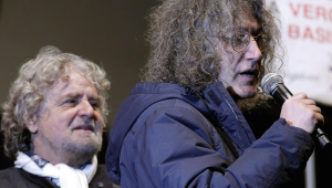 I due portavoci del M5S, Beppe Grillo e Gianroberto Casaleggio (befan.it)