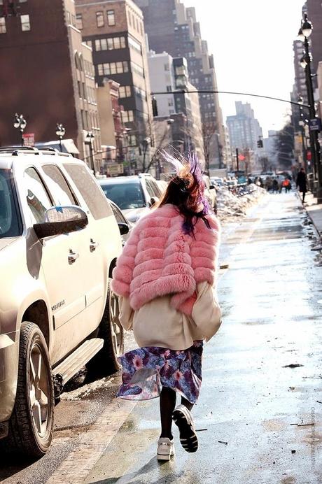 In the Street...Colored Hair #3...Capelli colorati...For vogue.it