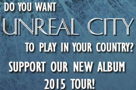 UNREAL CITY 2015 TOUR! Fanne parte anche tu!