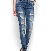 Distressed Jeans, look e DIY