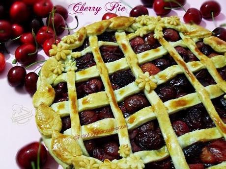 Balsamic Cherry Pie per Re-cake 9