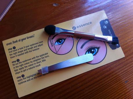 Essence: HOW TO MAKE BROWS WOW: palette l.e.