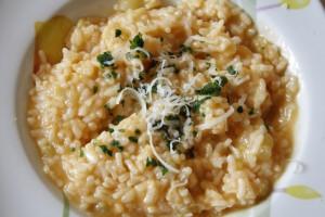 Risotto alle melanzane