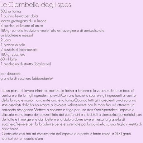 Le ciambelle degli sposi