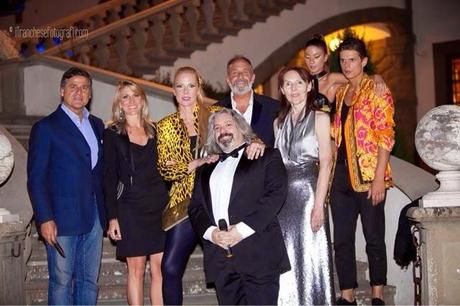 Tributo a Gianni Versace alla Villa dei Cento Camini di Artimio