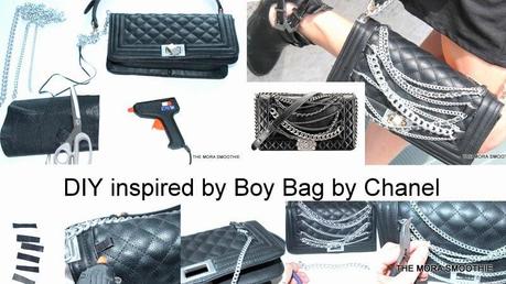DIY, DIY bag, DIY Chanel, boy bag, boy bag chanel, boy bag catene Chanel, fashion DIY, craft, diy project, tutorial, fashion, fashionblog, fashionblogger, diyblog, diyblogger, themorasmoothie, chanel, bag, diycraft, tutorialbag, crafts