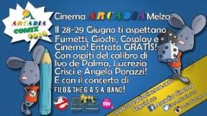 Arcadia comix locandina -copertina