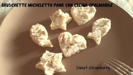 Bruschette di Micheletto Pane con crema spalmabile!