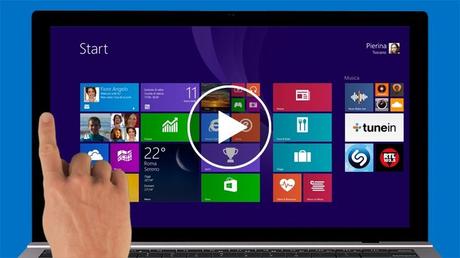 Guida a Windows 8: come spostarsi all'interno del PC.