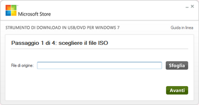 Come installare Windows 7 direttamente da chiavetta USB con Windows7-USB-DVD-Download-Tool.