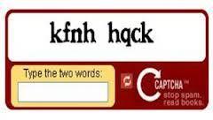 Esempio di CAPTCHA 