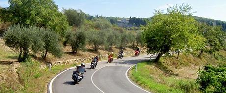 tour in toscana in moto