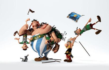 Prime animazioni di Asterix e il Regno degli Dei