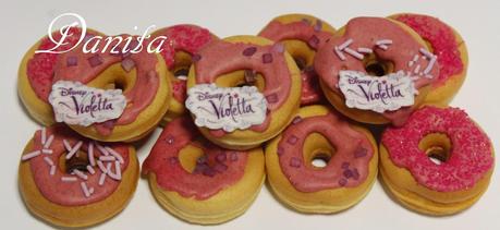 Torta Violetta e sweet table a tema