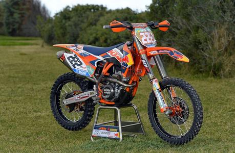 KTM SX-350F Tony Cairoli Team Red Bull KTM Factory Racing 2014