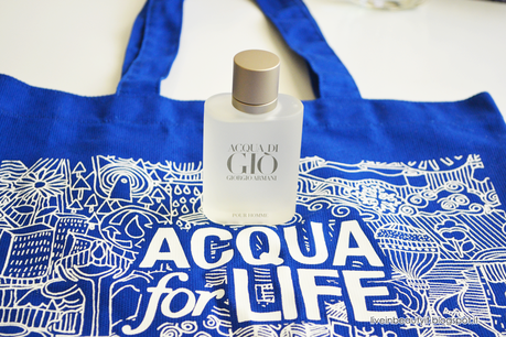 Shooting for Giorgio Armani, Acqua For Life 2014: Acqua di Giò & Acqua di Gioia - Review