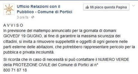 Avviso Comune di Portici