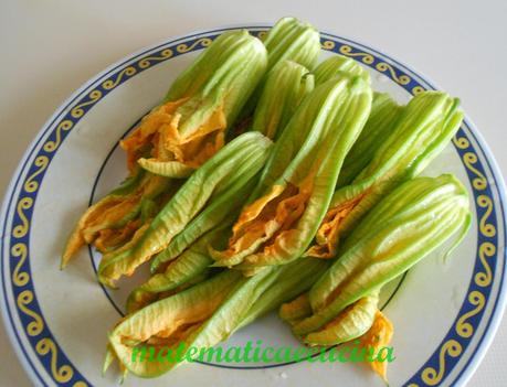 Fiori di Zucca Ripieni di Ricotta- ricetta light