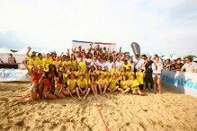 Un'immagine dal Campionato Italiano di Beach Volley disputato a Bibione lo scorso week-end