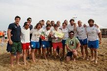 Un'immagine dal Beach Rugby Festival disputato a Bibione lo scorso week-end