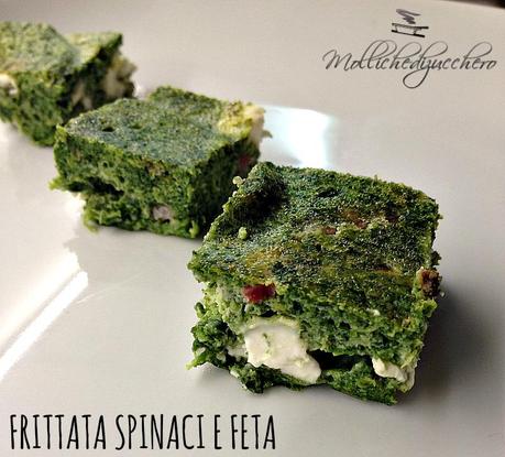 frittata spinaci e feta