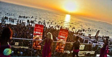 Samsara Beach Gallipoli (Le): 20/6 Italia - Costa Rica (on the beach!)