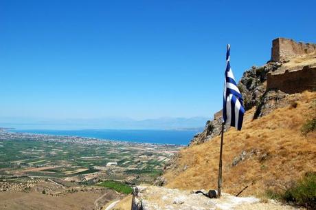 Sull'Acrocorinto (foto di Patrick Colgan, 2012)