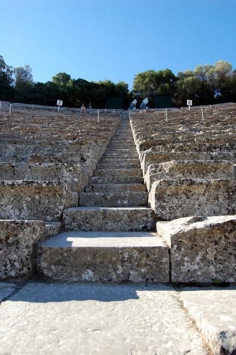 Il teatro di Epidauro (foto di Patrick Colgan, 2012)